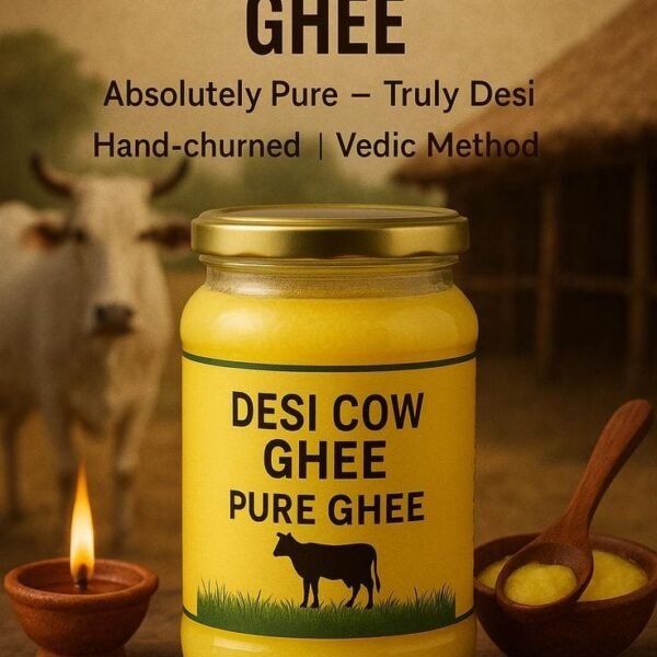 Pure and aromatic Desi Ghee (घी)